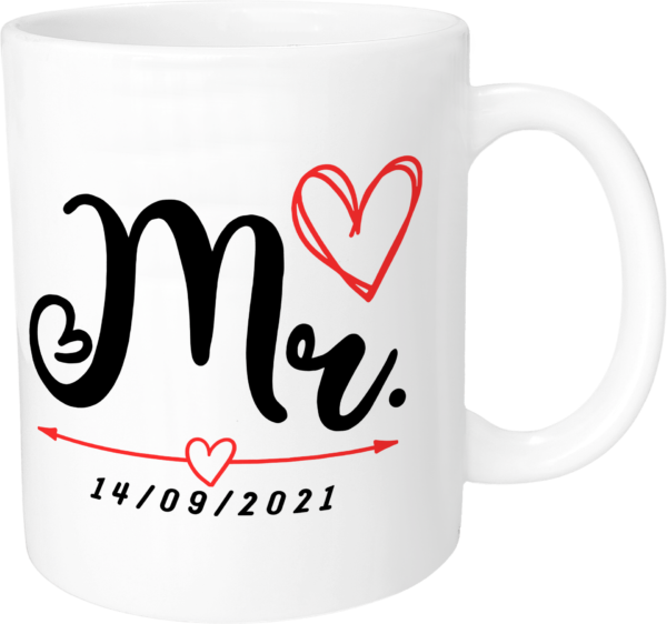 Caneca Amor Mr. Com Data