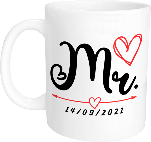 Caneca Amor Mr. Com Data