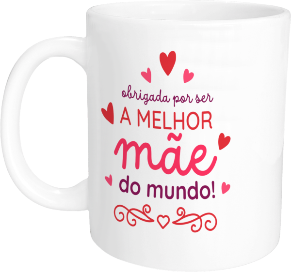 Caneca Melhor mae do mundo