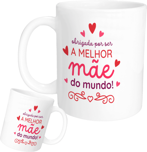 Caneca Melhor mae do mundo